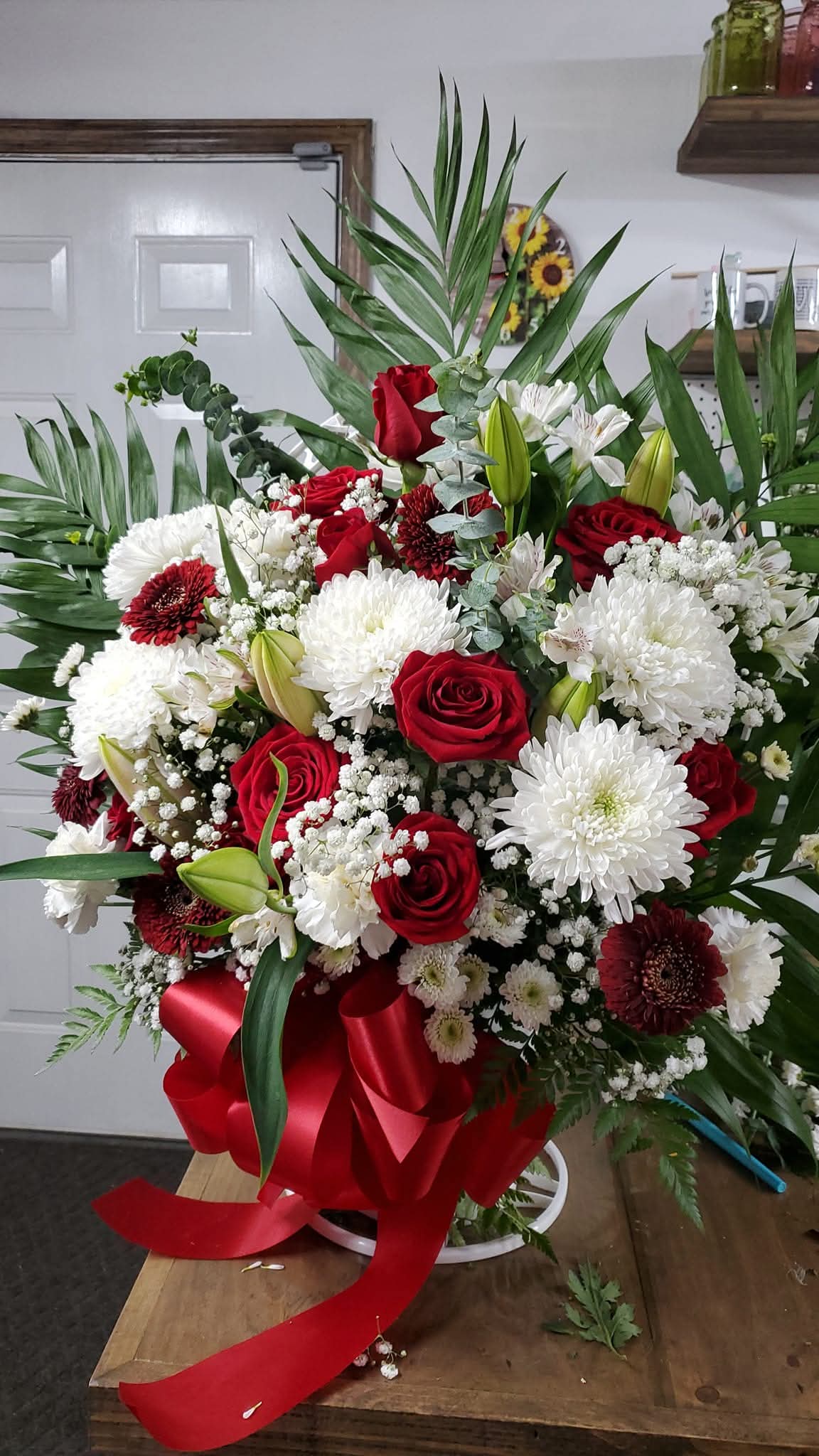 Traditional Funeral Basket