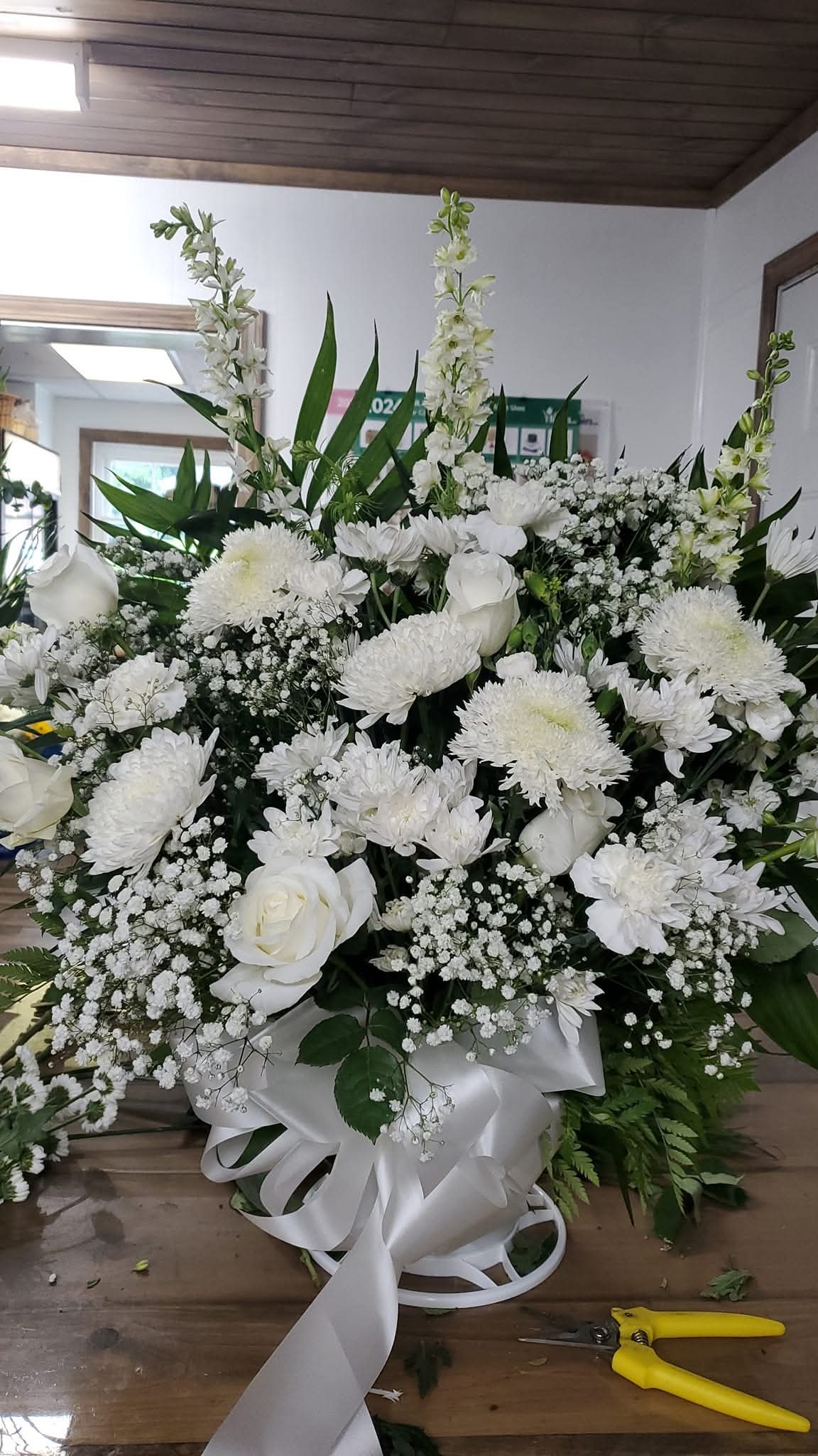 Traditional Funeral Basket